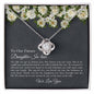 To Our Future Daughter-In-Law - The One - Love Knot Necklace