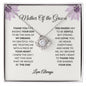 Mother Of The Groom - Thank You - Love Knot Necklace