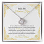 Para Mi Hermosa Hija - Sentir Mi Amor - Love Knot Necklace