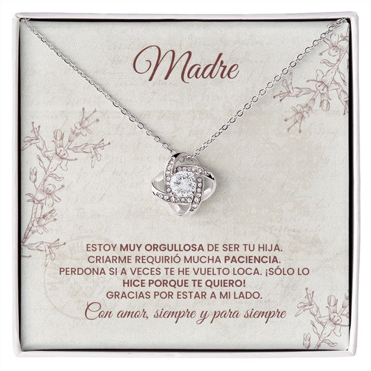 Madre - Love Knot Necklace