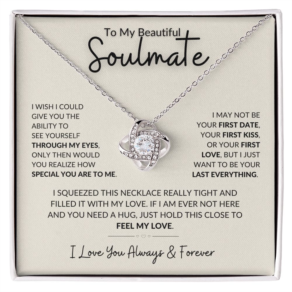 Soulmate- Love Knot Necklace