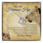 Para Mi Hermosa Hija - Sentir Mi Amor - Love Knot Necklace