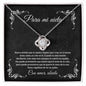 Para Mi Nieta - Love Knot Necklace