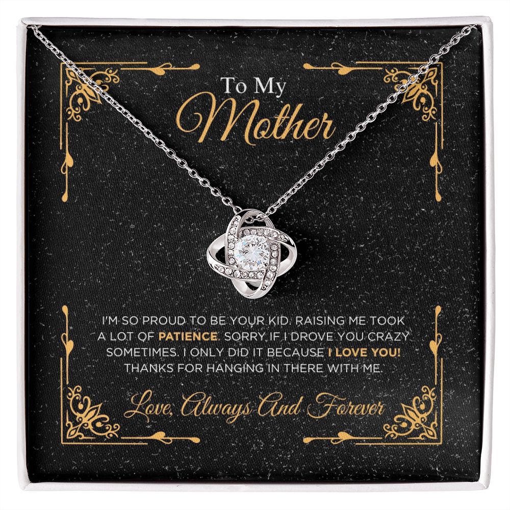 Mom-Love Knot Necklace
