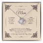 To My Loving Mom - I Owe Everything - Love Knot Necklace