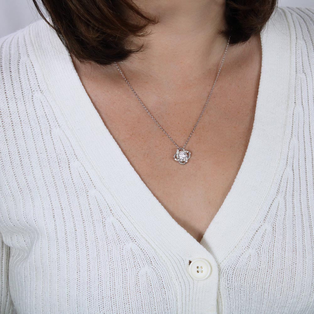 Daughter - Keep Me In Your Heart - Necklace Gift From Mom