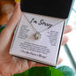 I'm Sorry - Love Knot Necklace