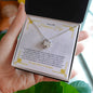 Para Mi Hermosa Hija - Momento De Mayor Orgullo - Love Knot Necklace