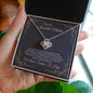 Para Mi Increible Madre - Love Knot Necklace