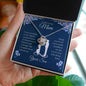 To My Loving Mom - I Owe Everything - Love Knot Necklace