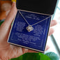 To My Amazing Mother In Law - I Love You - Love Knot Necklace