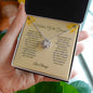 Mother Of The Groom - Thank You - Love Knot Necklace