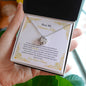 Para Mi Hermosa Hija - Sentir Mi Amor - Love Knot Necklace