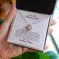 Para Mi Hermosa Hija - Sentir Mi Amor - Love Knot Necklace