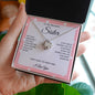 Sister - One Baby Sweeter - Love Knot Necklace
