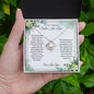 To Our Future Sister-In-Law - We Love You - Love Knot Necklace
