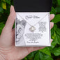To My Queen Mom - The Sweetest Gift - Love Knot Necklace
