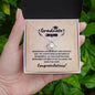 Graduate - Congratulations - Love Knot Necklace