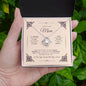 To My Loving Mom - I Owe Everything - Love Knot Necklace