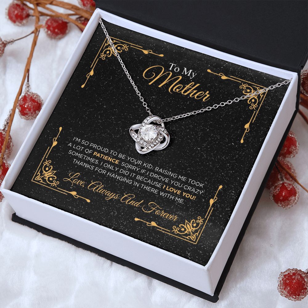 Mom-Love Knot Necklace