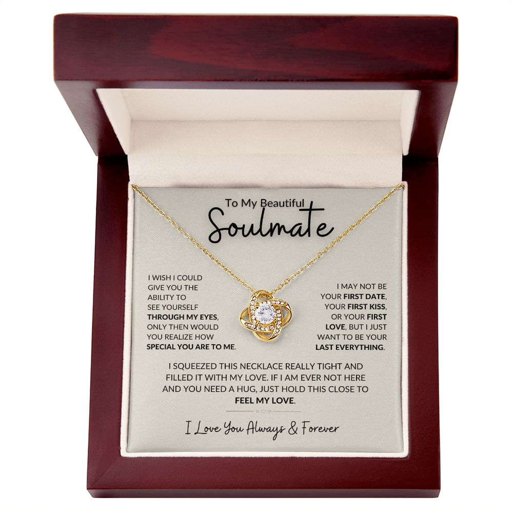 Soulmate- Love Knot Necklace