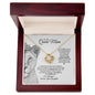 To My Queen Mom - The Sweetest Gift - Love Knot Necklace