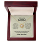 To My Loving Mom - My Caring Mother - Love Knot Necklace