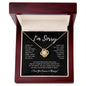 I'm Sorry - Love Knot Necklace