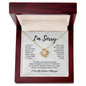 I'm Sorry - Love Knot Necklace