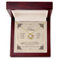 To My Loving Mom - I Owe Everything - Love Knot Necklace