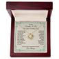 Daughter-In-Law - On Your Wedding Day - Love Knot Necklace