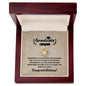Graduate - Congratulations - Love Knot Necklace