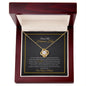 Para Mi Hermosa Hija - Sentir Mi Amor - Love Knot Necklace