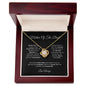 Mother Of The Bride - Thank You - Love Knot Necklace
