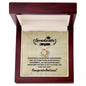 Graduate - Congratulations - Love Knot Necklace