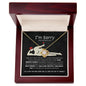 I'm Sorry - Love Knot Necklace