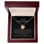 Para Mi Futura Esposa - Lo Mejor Que - Love Knot Necklace