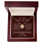 To Our Future Sister-In-Law - The One - Love Knot Necklace