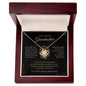 To My Amazing Grandmother - The Best - Love Knot Necklace