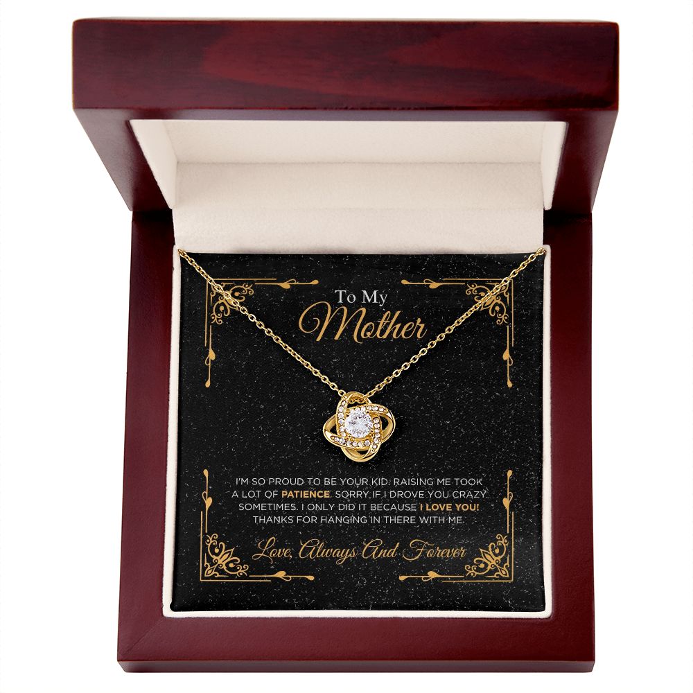 Mom-Love Knot Necklace