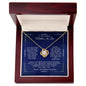 To My Amazing Mother In Law - I Love You - Love Knot Necklace