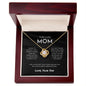 To My Loving Mom - My Caring Mother - Love Knot Necklace