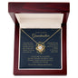 To My Amazing Grandmother - The Best - Love Knot Necklace