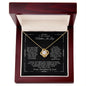 To My Amazing Mother In Law - I Love You - Love Knot Necklace