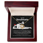 To My Soulmate - Smokin' Hot - Love Knot Necklace