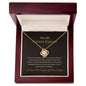 Para Mi Futura Esposa - Lo Mejor Que - Love Knot Necklace