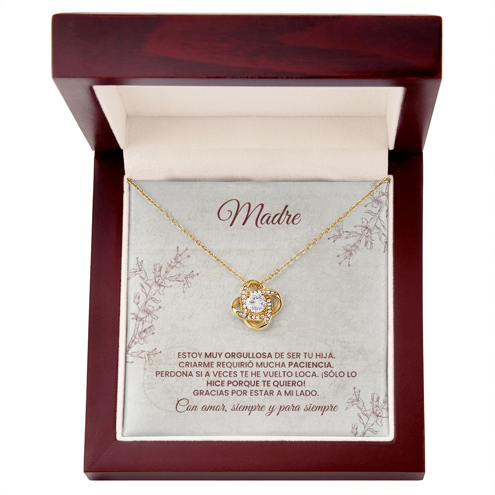 Madre - Love Knot Necklace