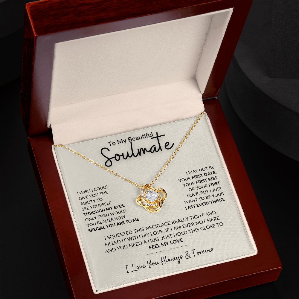 Soulmate- Love Knot Necklace