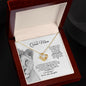 To My Queen Mom - The Sweetest Gift - Love Knot Necklace