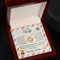 To My Wife - My Last - Love Knot Necklace